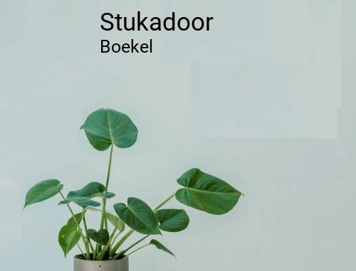 Stukadoor in Boekel