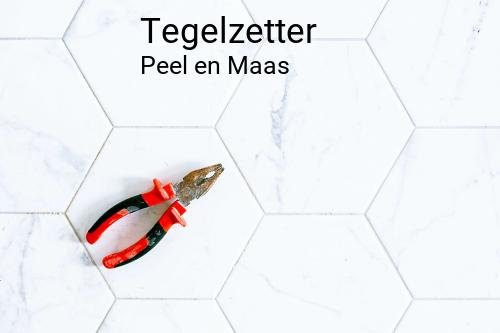 Tegelzetter in Peel en Maas