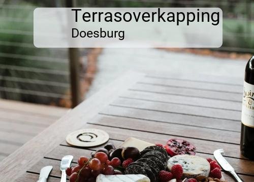Terrasoverkapping in Doesburg