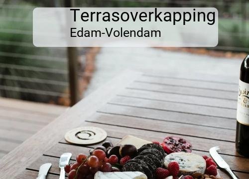 Terrasoverkapping in Edam-Volendam