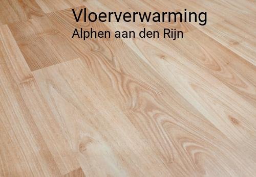 Vloerverwarming in Alphen aan den Rijn
