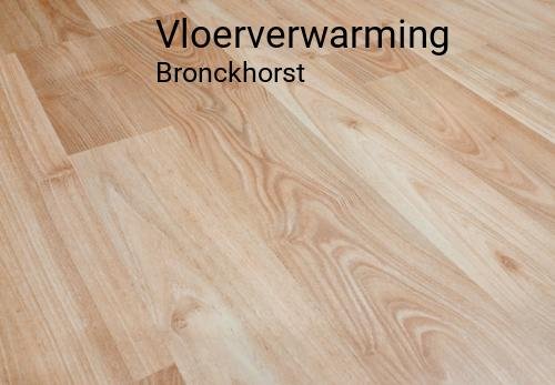 Vloerverwarming in Bronckhorst