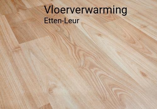 Vloerverwarming in Etten-Leur