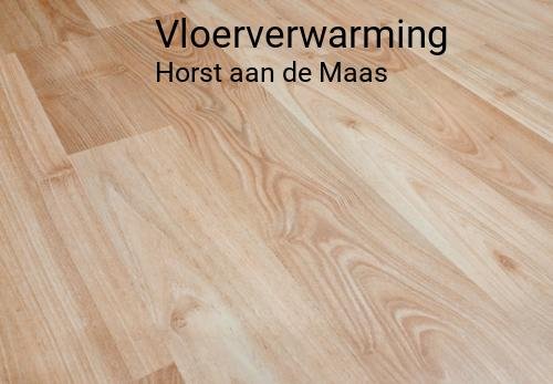 Vloerverwarming in Horst aan de Maas