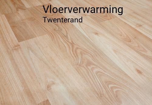 Vloerverwarming in Twenterand